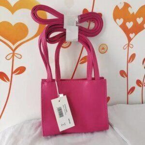Telfar Small Deep pink Shopping Bag